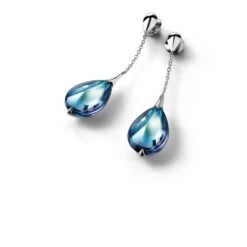 Fleurs De Psydélic Boucles D’oreilles Baccarat -Magasin De Verrerie À Domicile 2608368 2