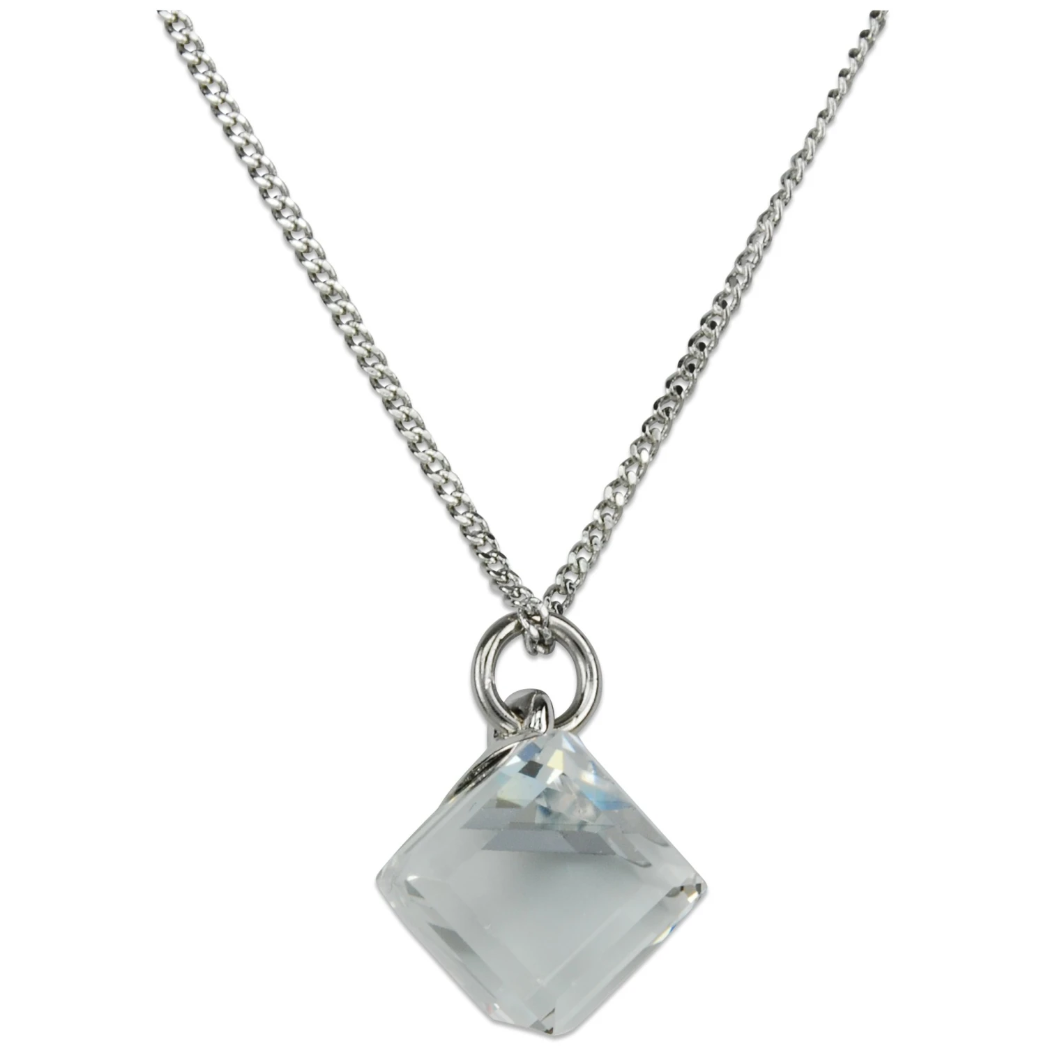 Pendentif Cube Cristal 3 Pendentif Cube Cristal
