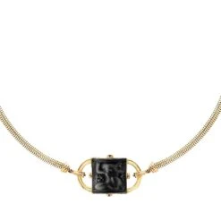 Collier Nysa Cristal Noir Lalique