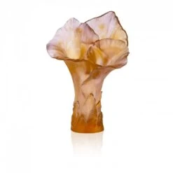 Vase Magnum Arum Daum -Magasin De Verrerie À Domicile Arum rose vase magnum daum france
