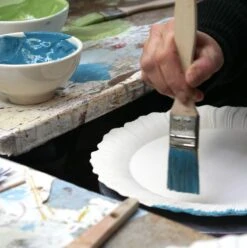 Magasin De Verrerie À Domicile -Magasin De Verrerie À Domicile Assiette faience luneville 1