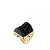 Bague Nysa Noir Lalique