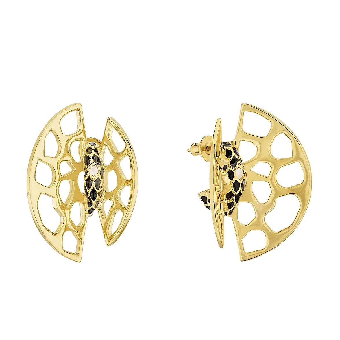 Boucles D’oreilles Eurydice Lalique 3 Boucles D’oreilles Eurydice Lalique