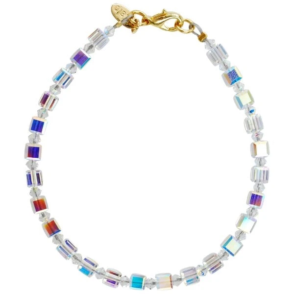 Bracelet Cristaux Carrés 3 Bracelet Cristaux Carrés