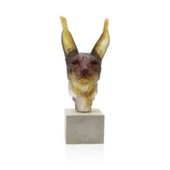 Tête De Caracal Daum Par Isabelle Carabantes