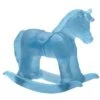 Cheval à Bascule Bleu Daum -Magasin De Verrerie À Domicile Cheval a bascule bleu daum