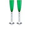 Véga Flutissimo Vert X2 Baccarat 2 Véga Flutissimo Vert X2 Baccarat -Magasin De Verrerie À Domicile Coffret Vega flute Baccarat