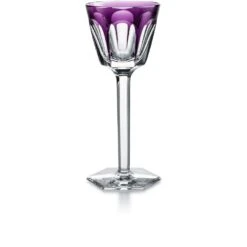 Verre à Vin Du Rhin Harcourt -Magasin De Verrerie À Domicile Harcourt verre vin du rhin violet Baccarat