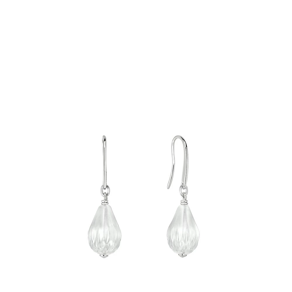 Boucles D’oreilles Flora Bella Lalique 3 Boucles D’oreilles Flora Bella Lalique
