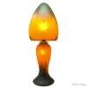 Lampe Champignon Pâte De Verre 012 Retro