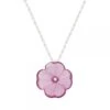 Pendentif Fleur Fuchsia Lalique