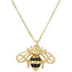 Pendentif Abeille Cristaux Swarovski®