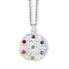 Pendentif Fleur Chakra Cristaux Swarovski® -Magasin De Verrerie À Domicile Pendentif chakra cristaux Swarovski