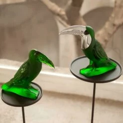 Sculpture Toucan Vert Lalique