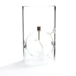 Lampe Huile Sphère Verre Photophore