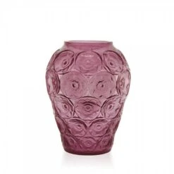 Vase Anémones Mm Fuchsia Lalique