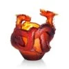 Vase Dragon Daum -Magasin De Verrerie À Domicile Vase dragon daum