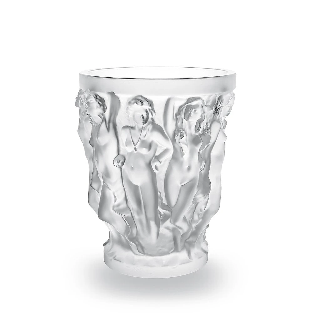 Vase Sirènes Cristal Clair Lalique Terry Rodgers 3 Vase Sirènes Cristal Clair Lalique Terry Rodgers