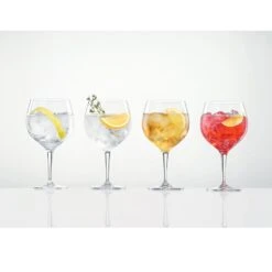 Set 4 Verres Cocktails Gin Tonic
