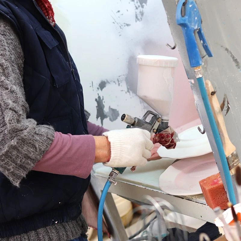 Assiette Poire Barbotine 5 Assiette Poire Barbotine – Image 3