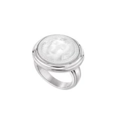 Bague Aréthuse Rond Cristal Lalique -Magasin De Verrerie À Domicile bague arethuse rond lalique 1