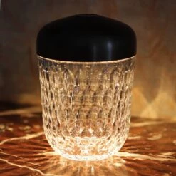 Mini Baladeuse Folia Cuivré Saint-louis -Magasin De Verrerie À Domicile bladeuse folia saint louis cuivre 2