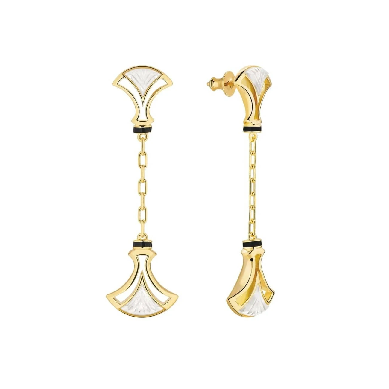 Boucles D’oreilles Pendantes Larcade Lalique 4 Boucles D’oreilles Pendantes Larcade Lalique – Image 2