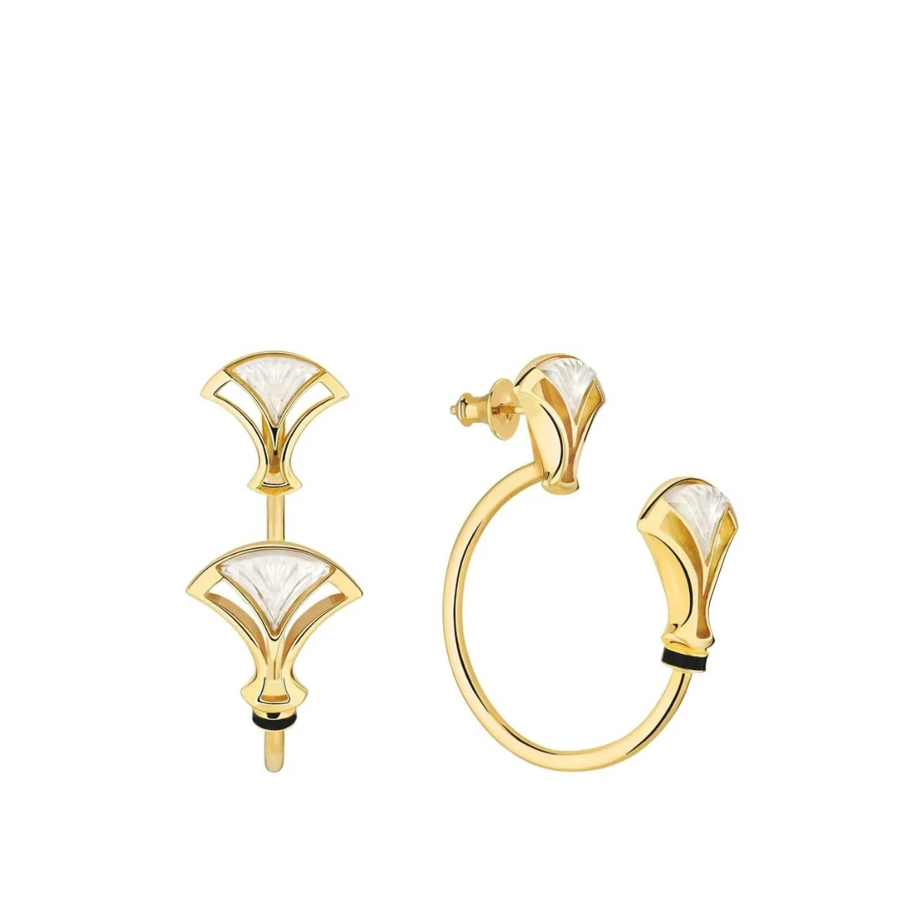 Boucles Créoles Larcade Lalique 4 Boucles Créoles Larcade Lalique – Image 2