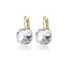 Boucles D’oreilles Cristal élégance Intemporelle -Magasin De Verrerie À Domicile boucles oreilles cristal elegance intemporelle incolore