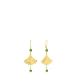 Boucles D’oreilles Ginkgo Lalique