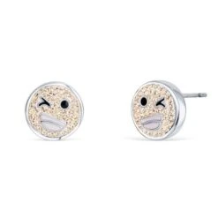 Boucles D’oreilles Smiley « clin D’oeil »