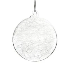 Boule De Noël Verre Glacier N°17