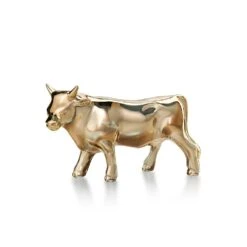 Sculpture Buffle Zodiaque Baccarat