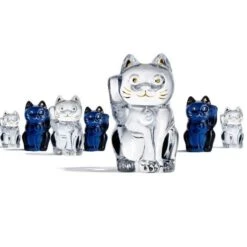 Sculpture Chat Maneki Neko Baccarat