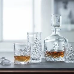 Set 4 Chopes Cristal Sculpture