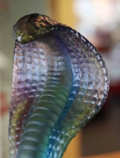 Naja Cobra Daum -Magasin De Verrerie À Domicile cobra cristal daum