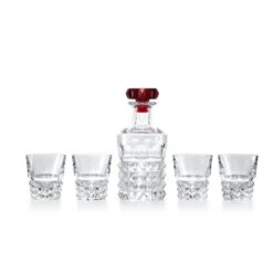 Coffret Bar Rouge Louxor Baccarat