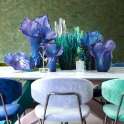 Vase Grand Modèle Arum Daum -Magasin De Verrerie À Domicile collection arum cactus daum