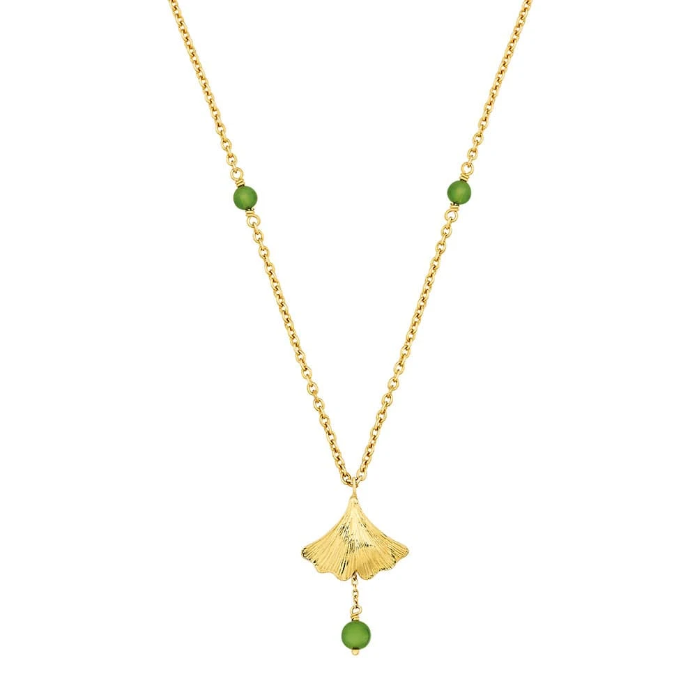 Collier Ginkgo Petit Modèle Lalique 4 Collier Ginkgo Petit Modèle Lalique – Image 2