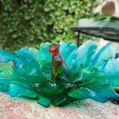 Centre De Table Léopard Voyage Tropical Daum