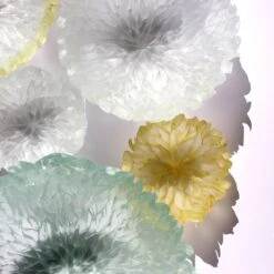 Coupe En Verre Par Aline Thibault (vert D’eau) -Magasin De Verrerie À Domicile coupe verre aline thibault 2