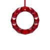 Couronne De Noël Rouge 2021 Baccarat -Magasin De Verrerie À Domicile couronne rouge cristal baccarat