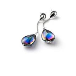 Fleurs De Psydélic Boucles D’oreilles Baccarat -Magasin De Verrerie À Domicile earrings psydelic baccarat