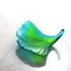 Feuille Verte Ginkgo Daum -Magasin De Verrerie À Domicile feuille en pate de verre ginkgo daum