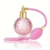 Flacon Vaporisateur Rose Verre Longue Frange -Magasin De Verrerie À Domicile flacon vapo verre rose