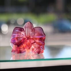 Fleur Décorative Orchidée Daum