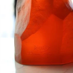 Galatéa Ambre Et Or Daum Jean-Philippe Richard