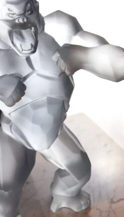 Wild Kong Blanc Orlinski Daum -Magasin De Verrerie À Domicile kong richard orlinski daum france