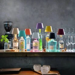 Lampe Bouteille Carafe Bougeoir Sompex