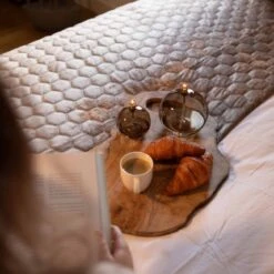 Lampe à Huile Sphère Verre Couleur Champagne